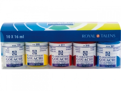 Talens Gouache Extra Fine Quality set 08ZP1610